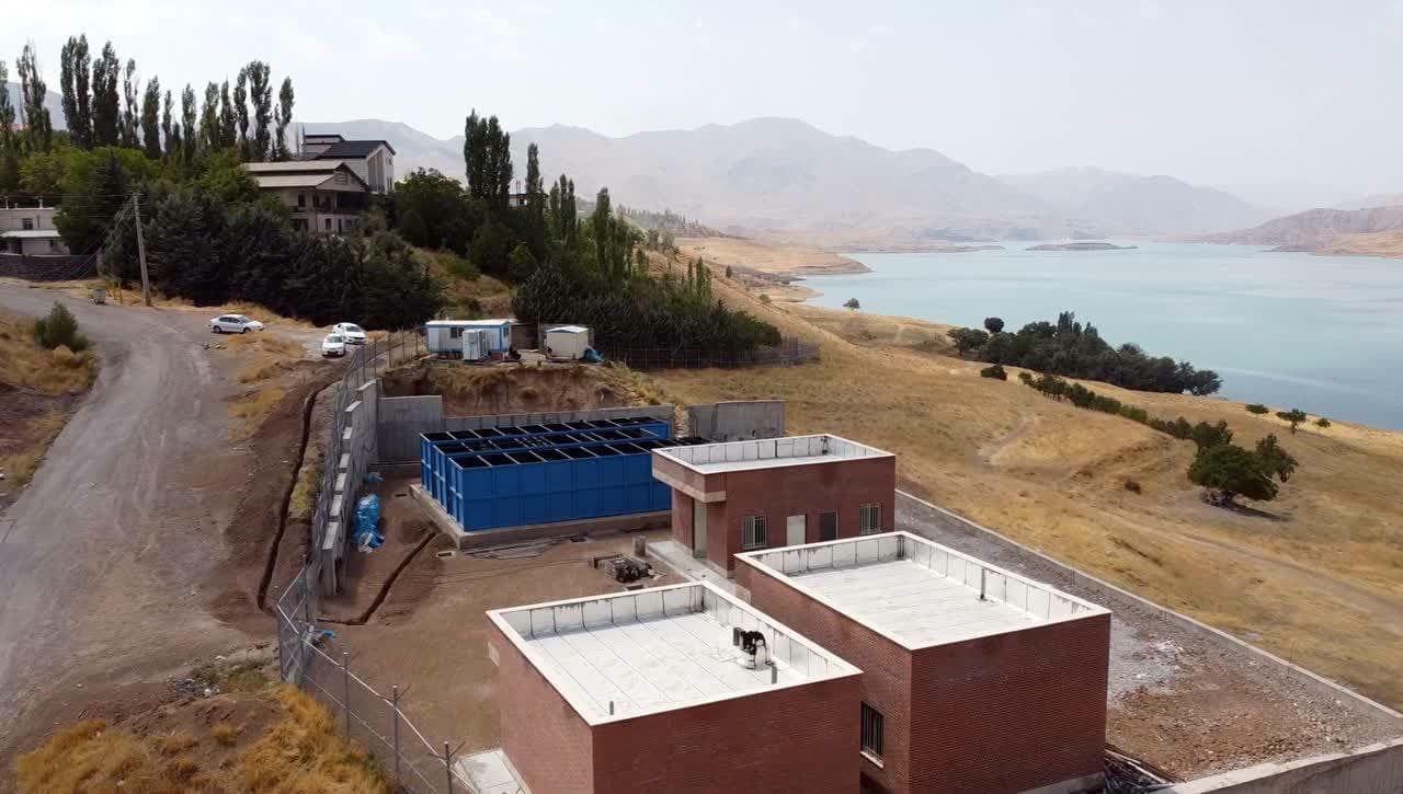 تصفیهخانه فاضلاب روستای زیدشت طالقان به بهرهبرداری میرسد